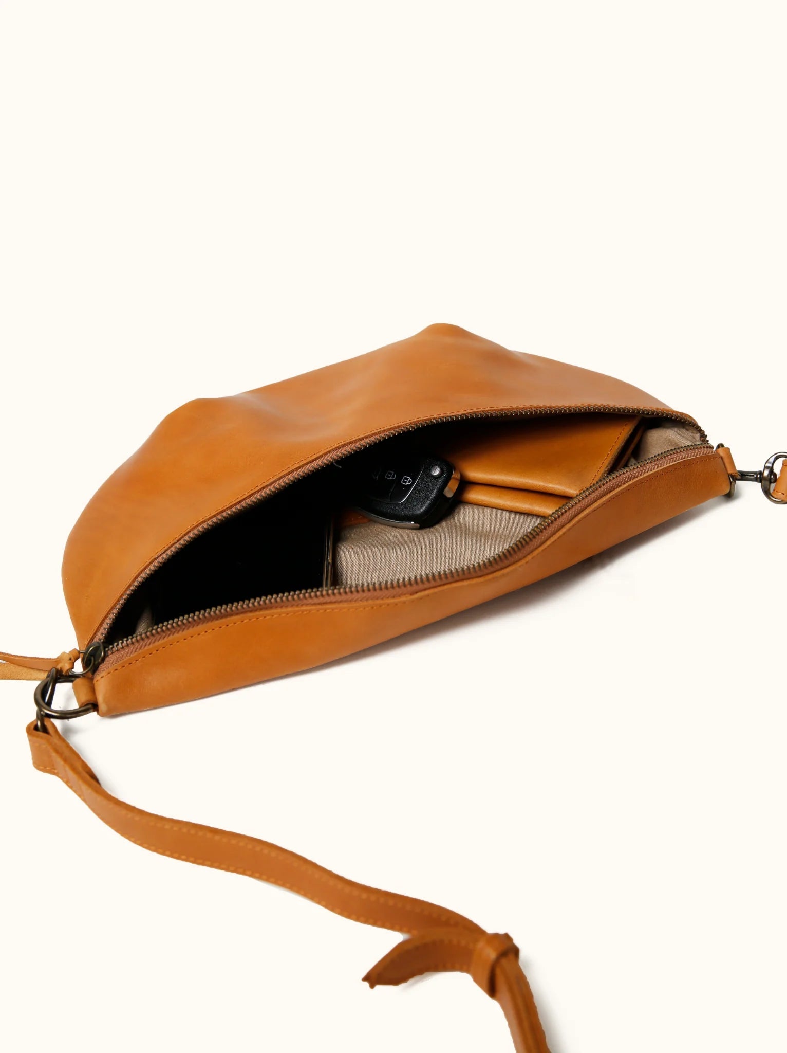 ABLE Berkeley Belt Bag - Cognac - SPARROW