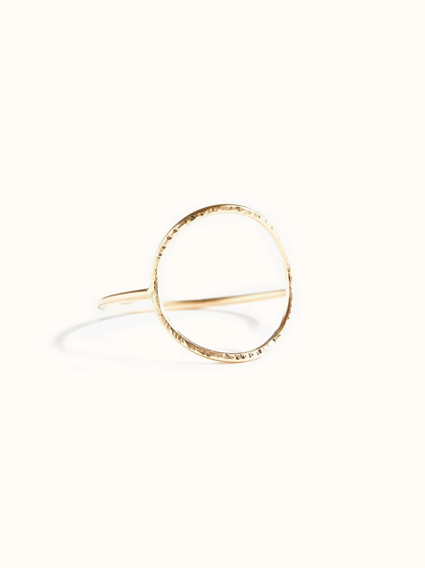 ABLE Circle Ring - gold filled - SPARROW