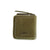 ABLE Helina Small Zip - Around Wallet - Perforated Moss - SPARROW