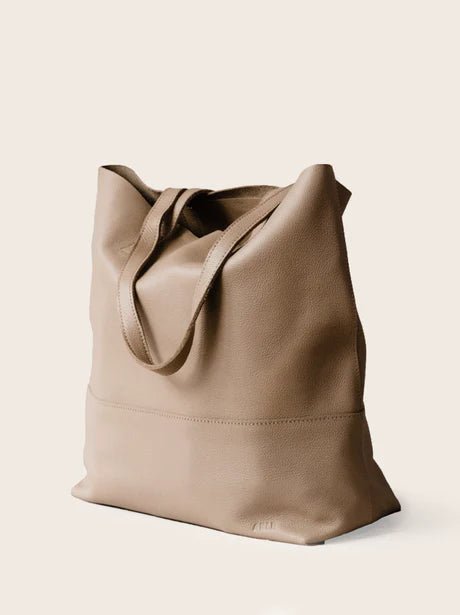 ABLE Mamuye Classic Tote - Pebbled Driftwood - SPARROW