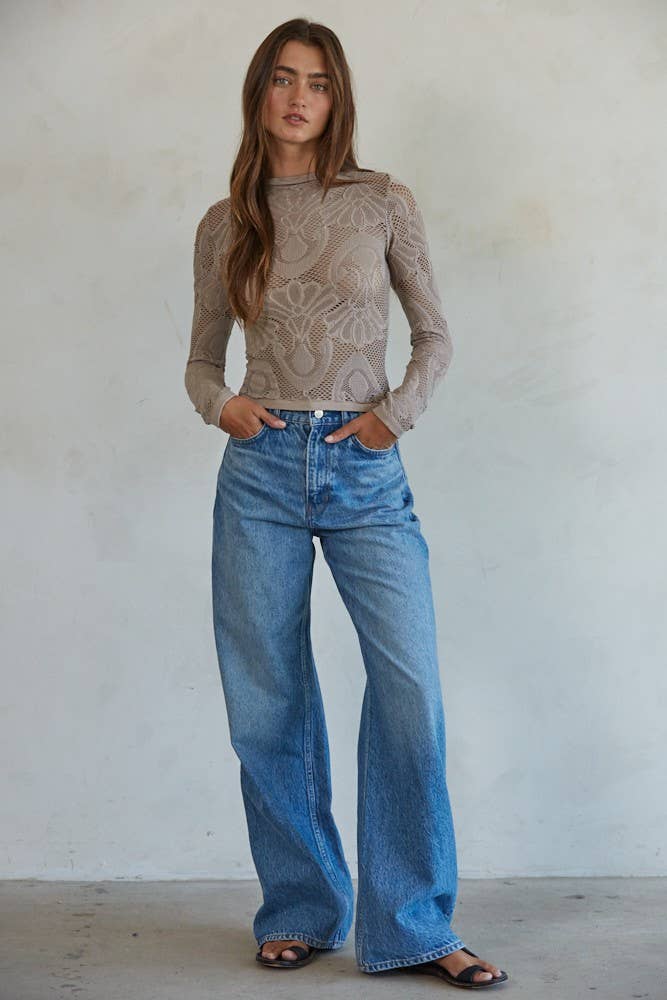 Agnes Longsleeve - Mauve - SPARROW