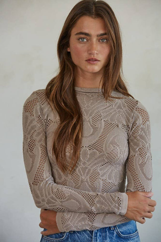 Agnes Longsleeve - Mauve - SPARROW