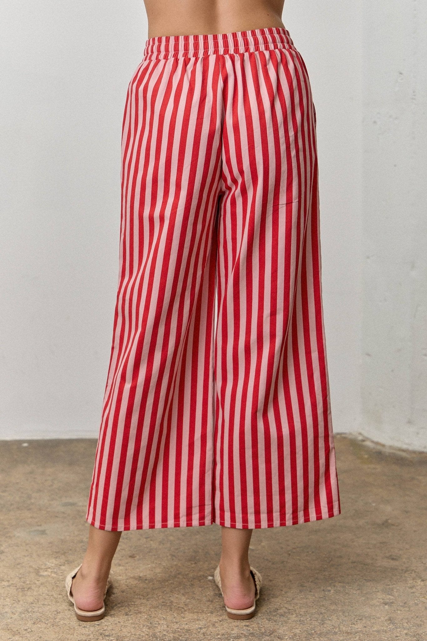 Alex Pants - Pink/Red - SPARROW