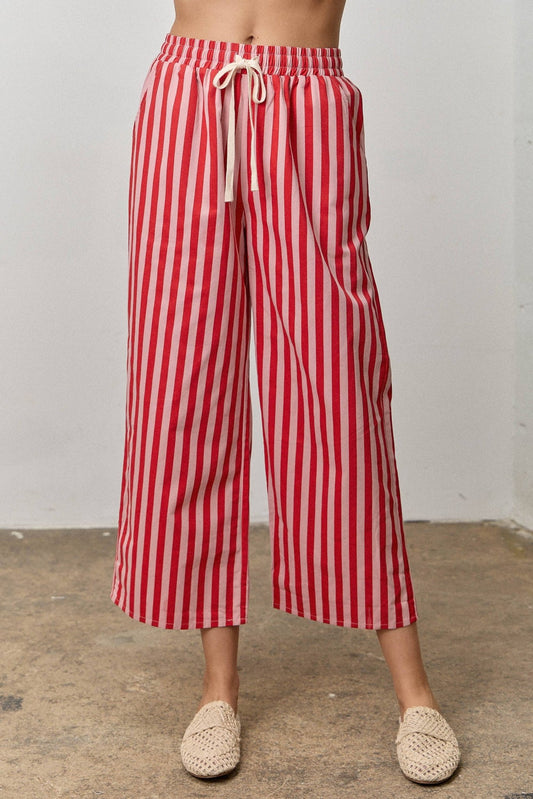 Alex Pants - Pink/Red - SPARROW