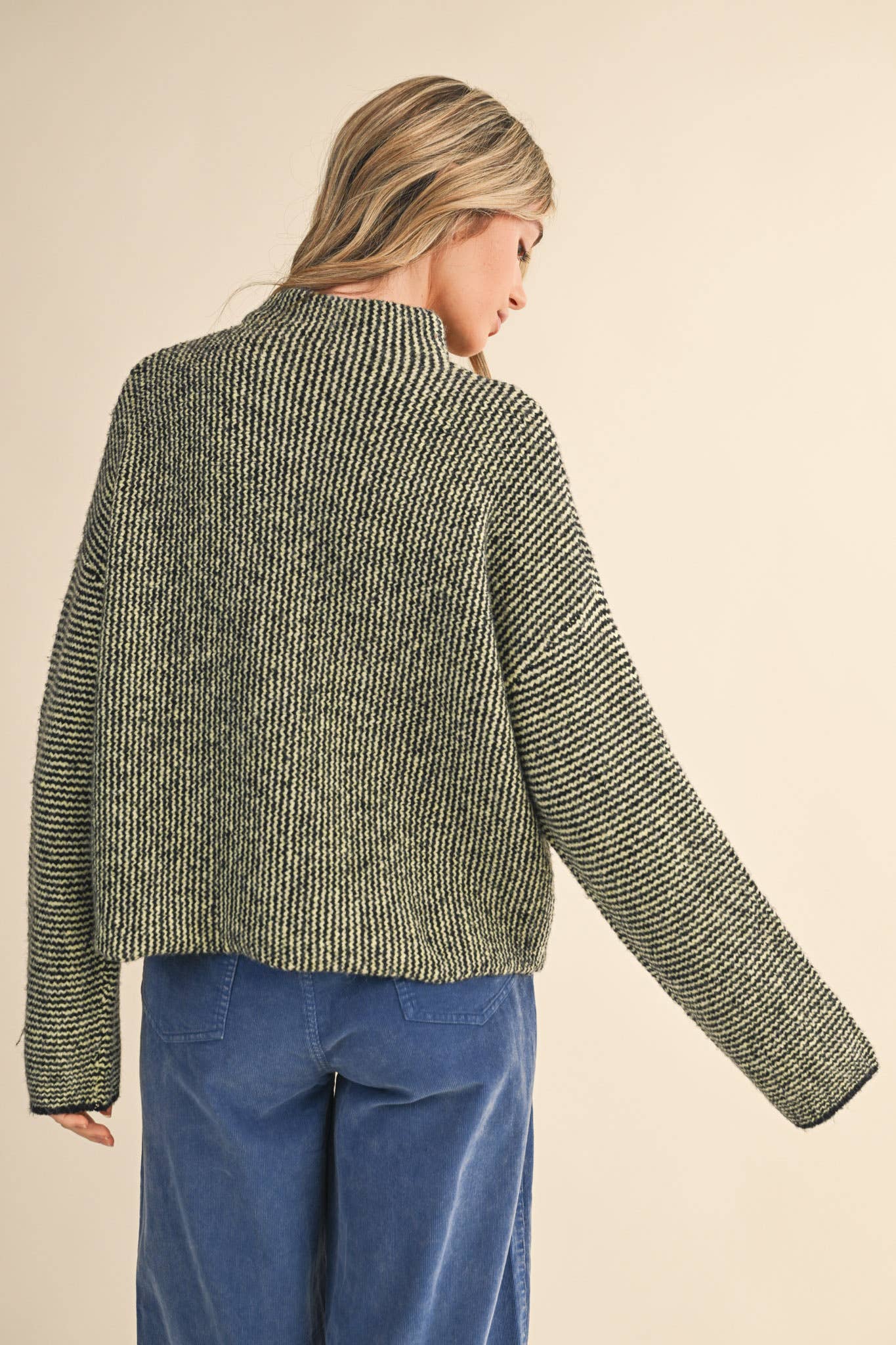 Alyssa Cardigan - Green - SPARROW