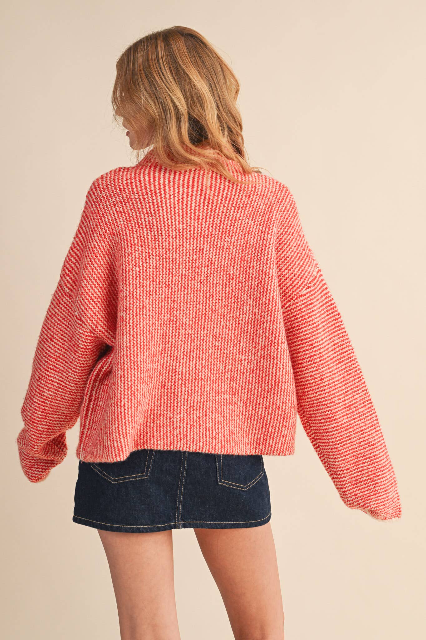 Alyssa Cardigan - Red - SPARROW