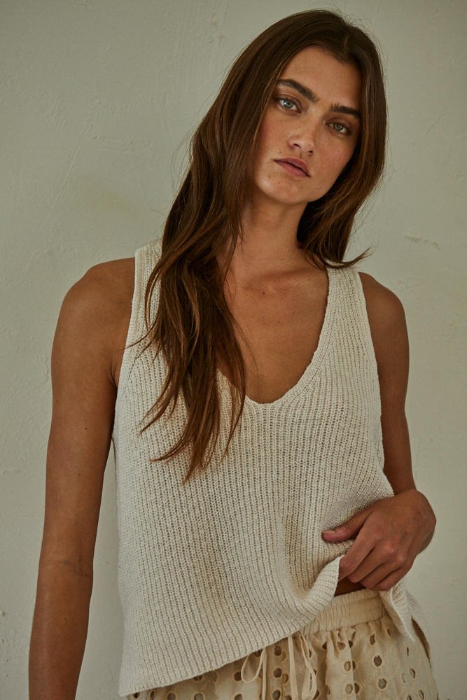 Amai Sweater Tank - SPARROW