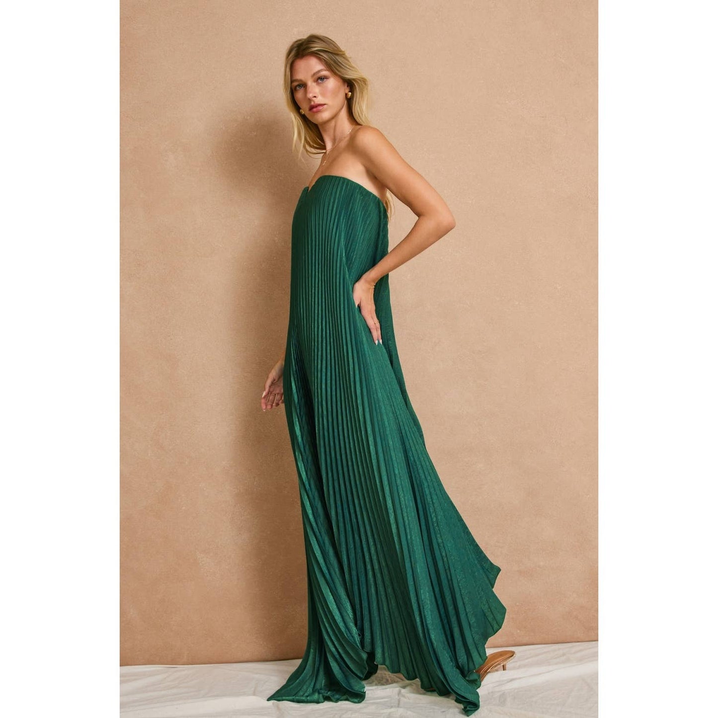 Amara Maxi Dress - Emerald - SPARROW