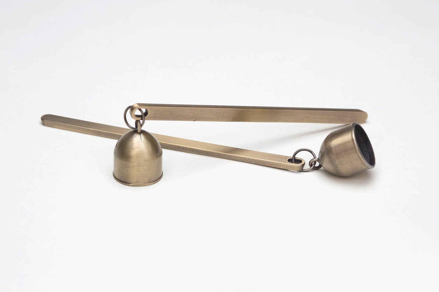 Antique Brass Bell Snuffer - SPARROW