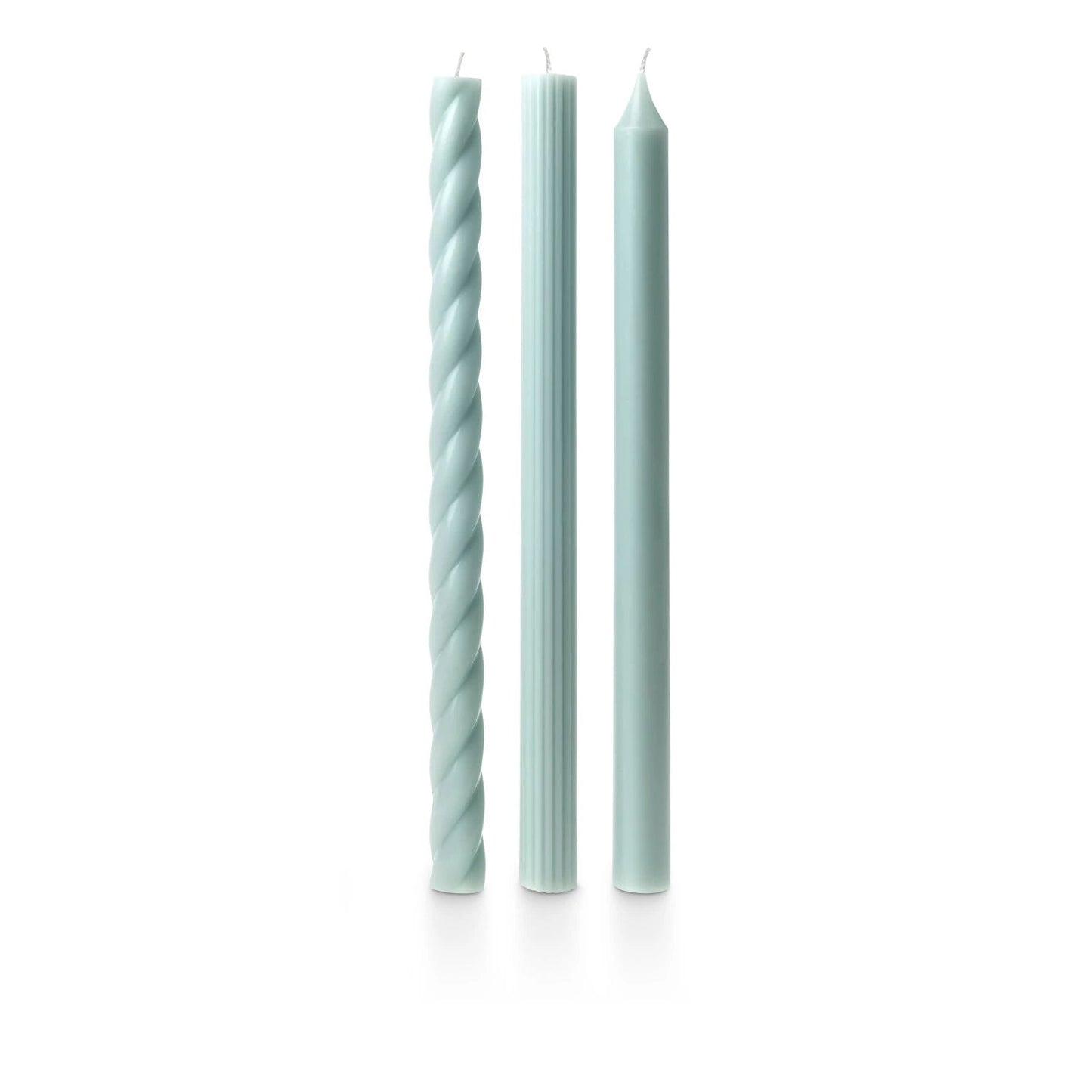 Assorted Candle Tapers 3 - Pack - Light Blue - SPARROW