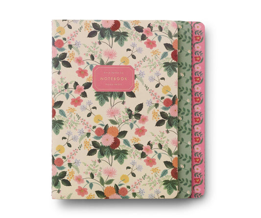 Assorted Set of 3 Dahlia Notebooks - SPARROW