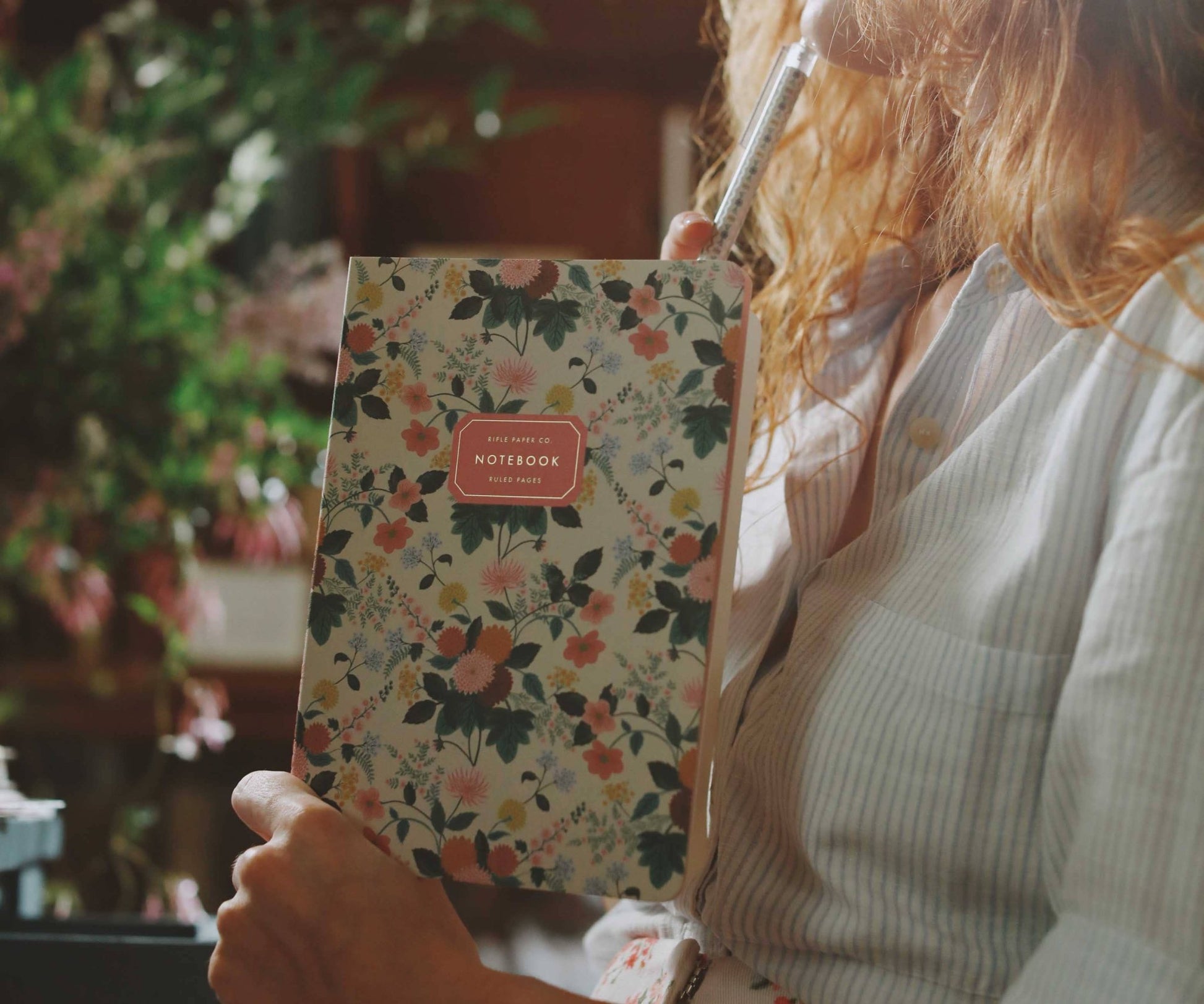 Assorted Set of 3 Dahlia Notebooks - SPARROW