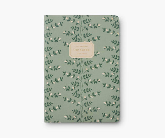 Assorted Set of 3 Dahlia Notebooks - SPARROW