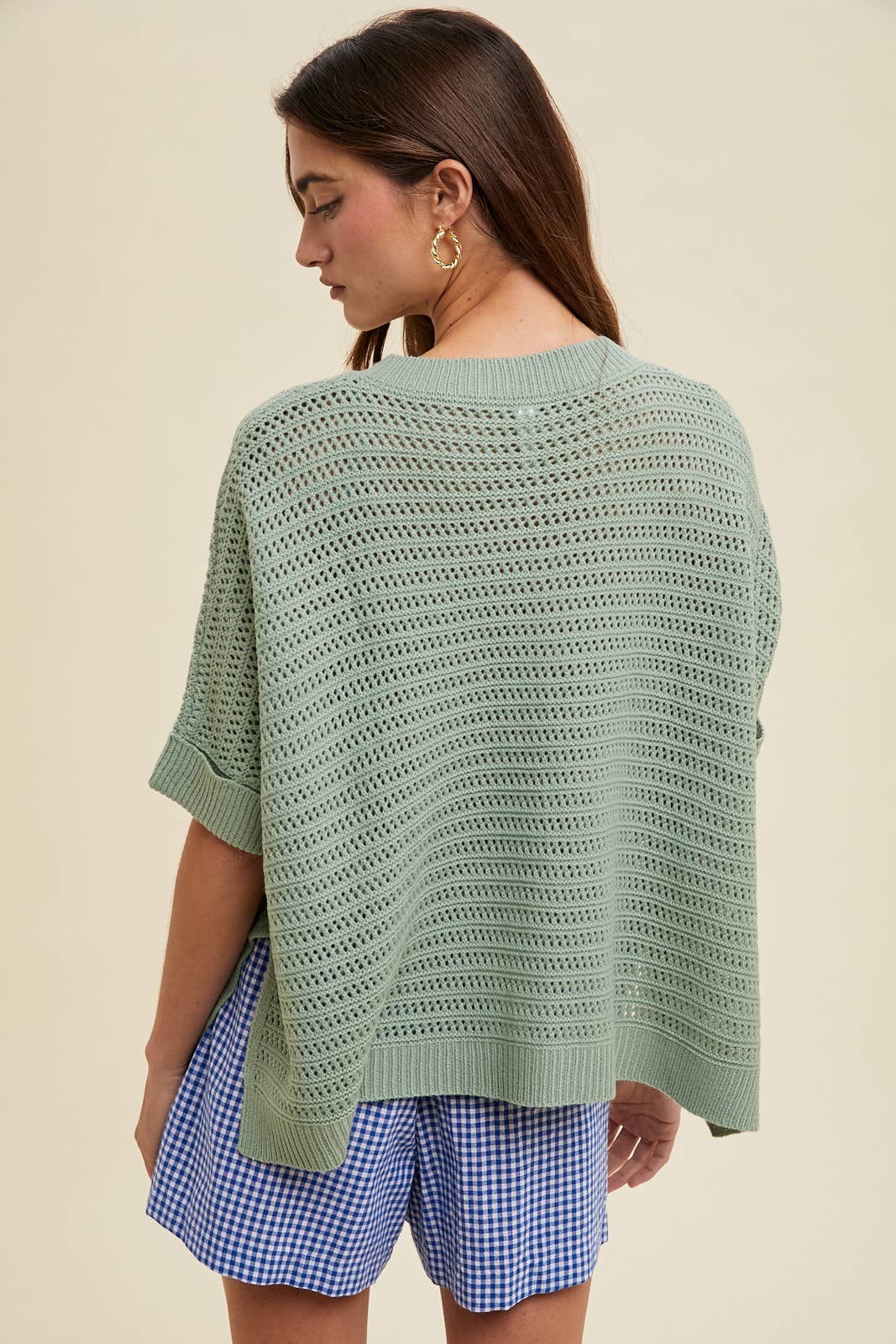 Ava Knit Top - Sage - SPARROW