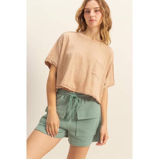 Indy Tee- Tan