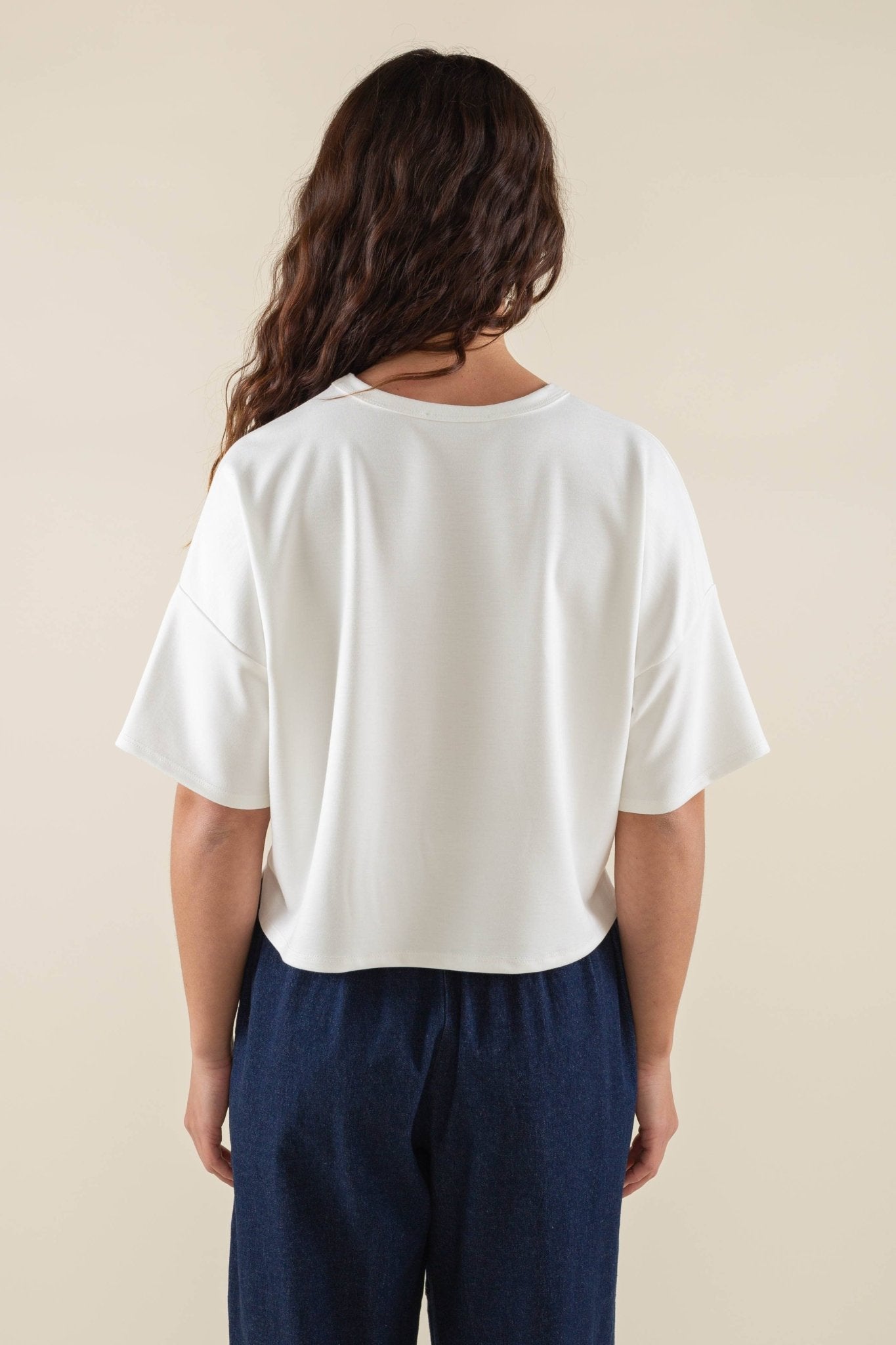 Bailey Top - Ivory - SPARROW