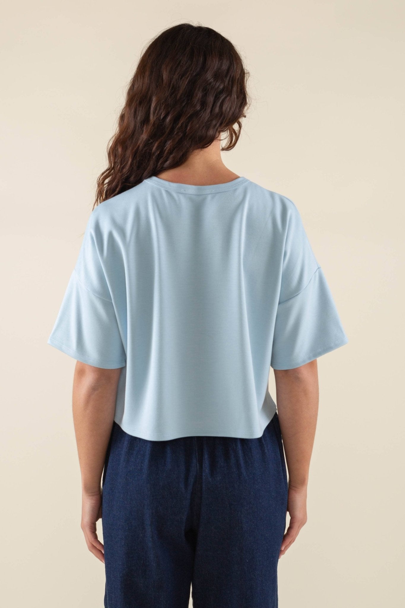 Bailey Top - Sky Blue - SPARROW