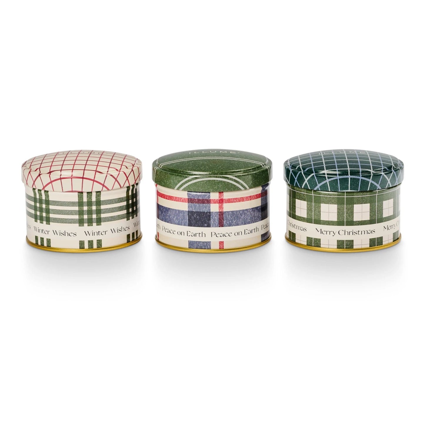 Balsam & Cedar Noble Holiday Tin Trio Gift Set - SPARROW