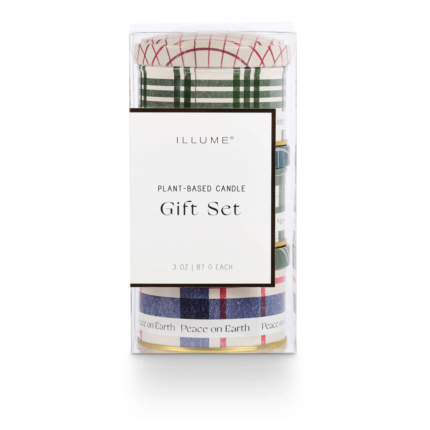 Balsam & Cedar Noble Holiday Tin Trio Gift Set - SPARROW