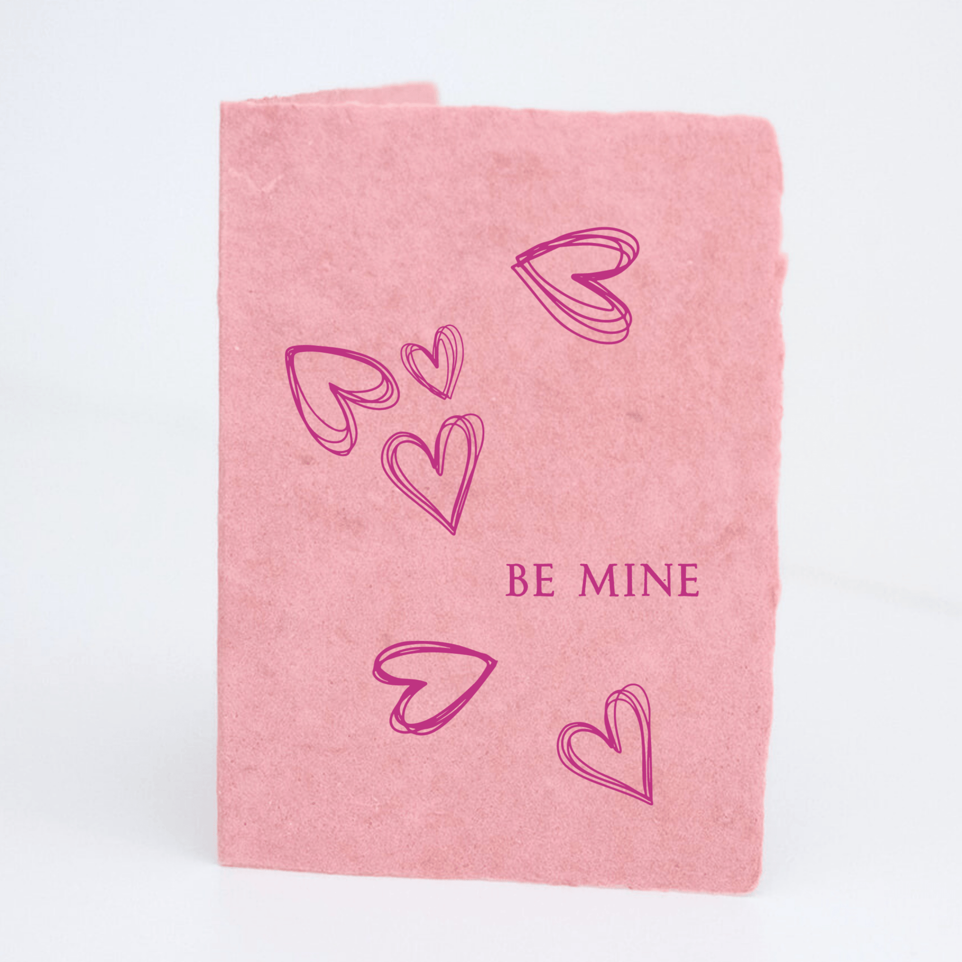 "Be Mine." Love Valentines Greeting Card - SPARROW