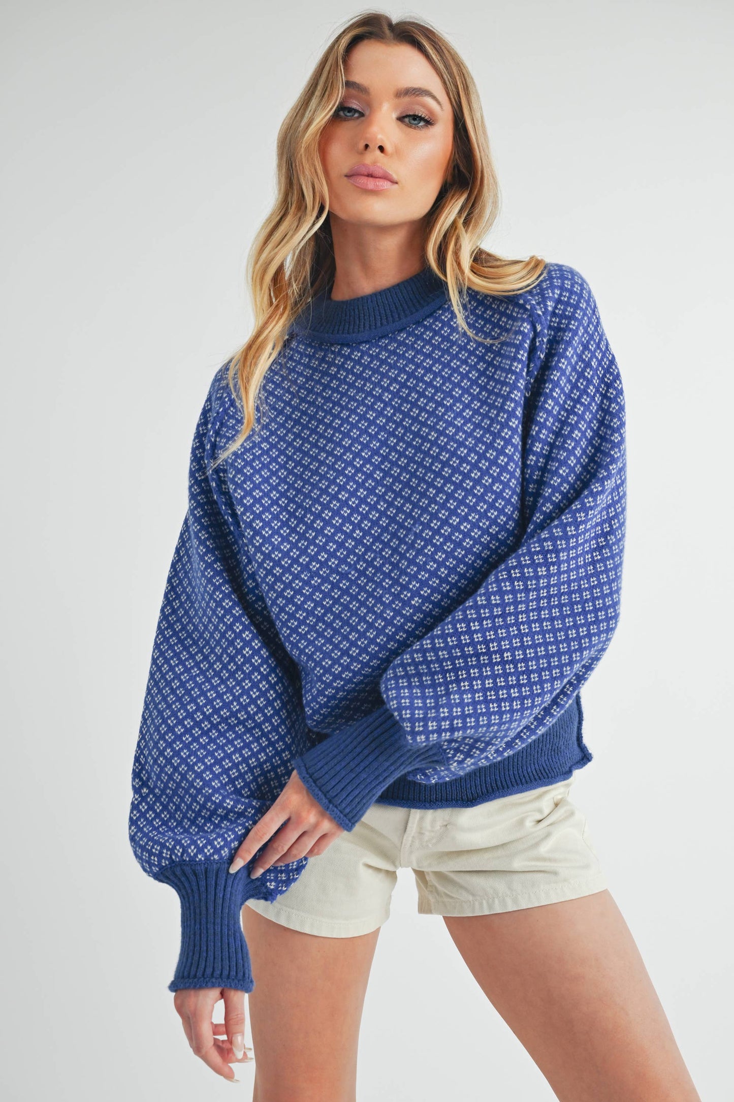 Carter Sweater - Blue