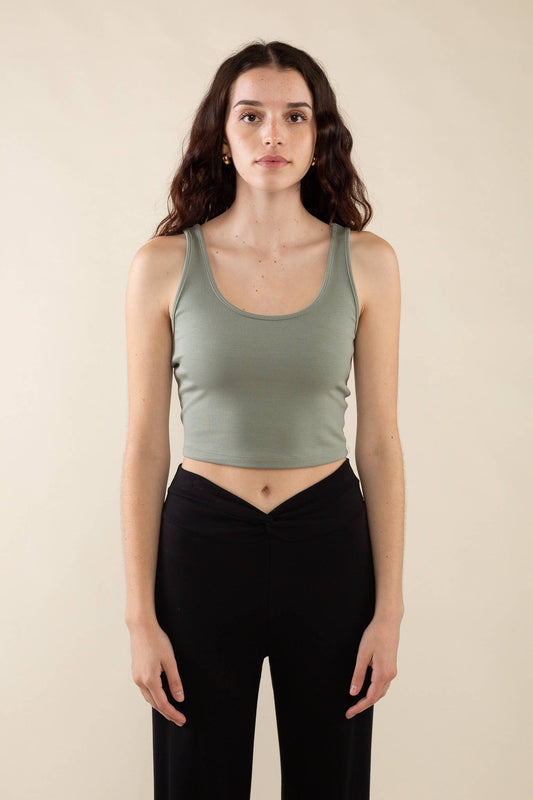 Bethany Tank - Artichoke - SPARROW