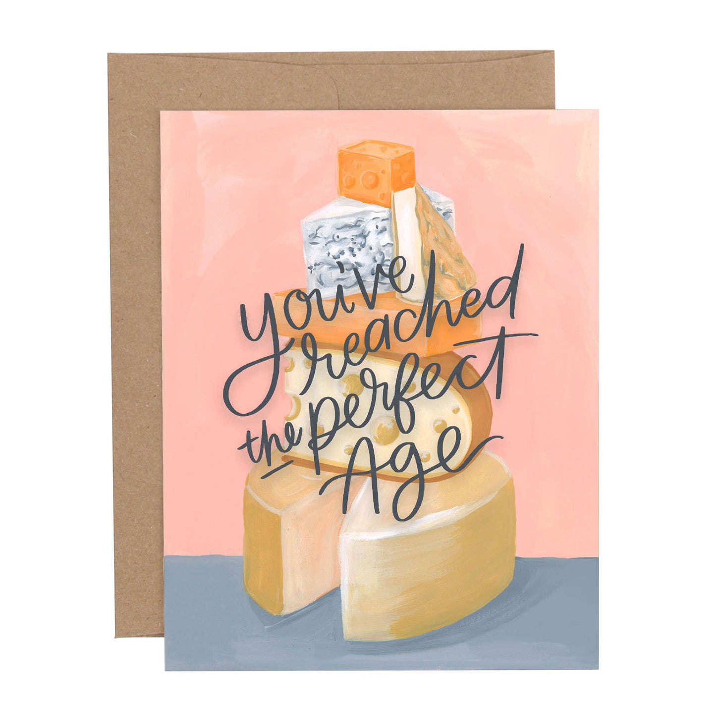 Birthday Cheese Greeting Card - SPARROW