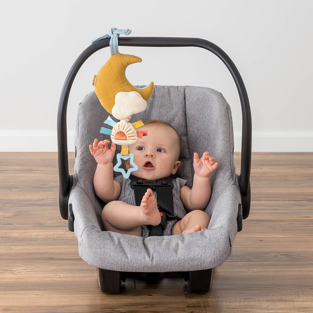 Bitzy Notes™ Musical Pull - Down Toy Cloud/Sun - SPARROW