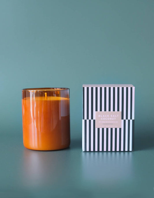Black Salt + Coconut Essentials Candle | 8 oz - SPARROW