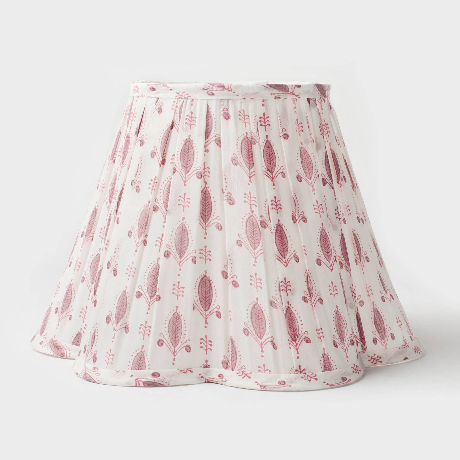 Blokette Pattern Lamp Shade: Pleat 7"x14"x10" - SPARROW