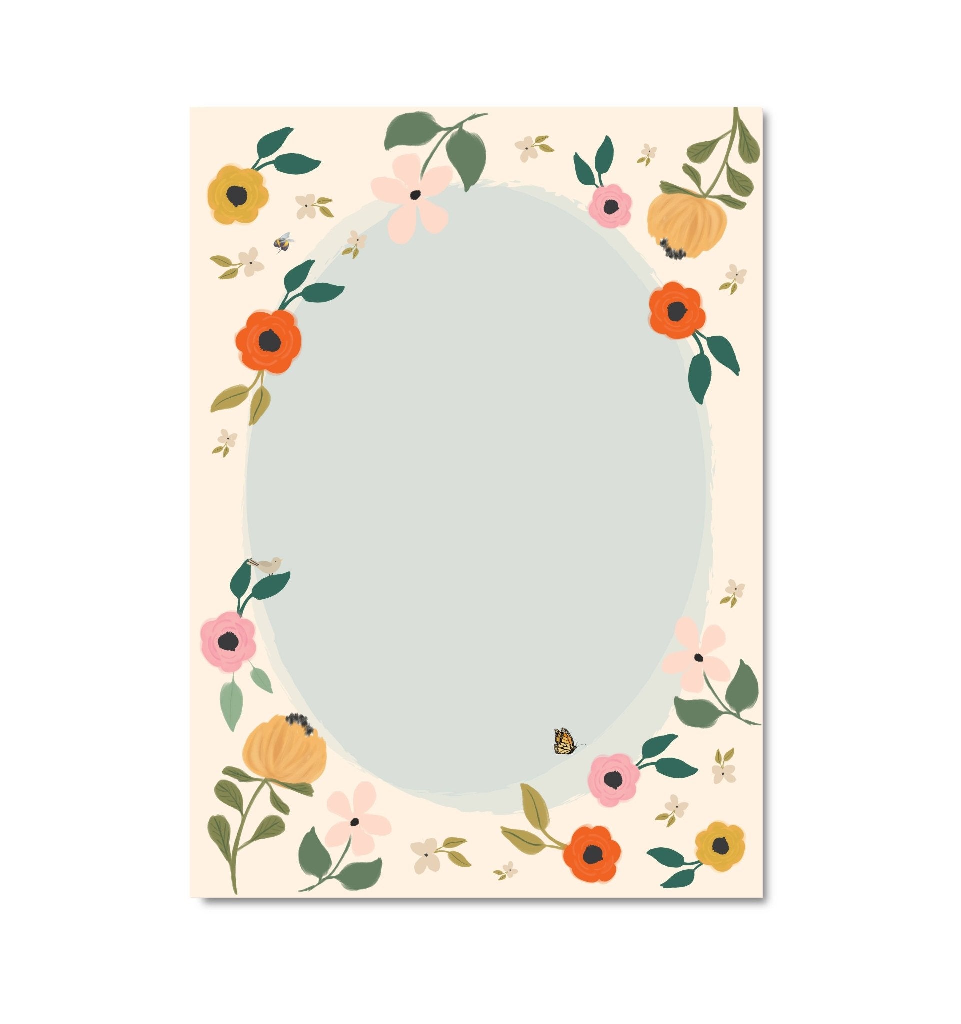 Blooming Notepad - SPARROW