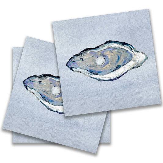 Blue Oyster Cocktail Napkin - SPARROW