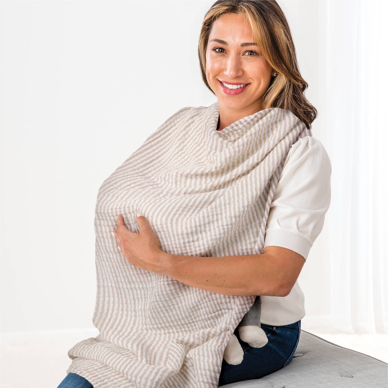 Breastfeeding Boss™: Sage Mudcloth - SPARROW