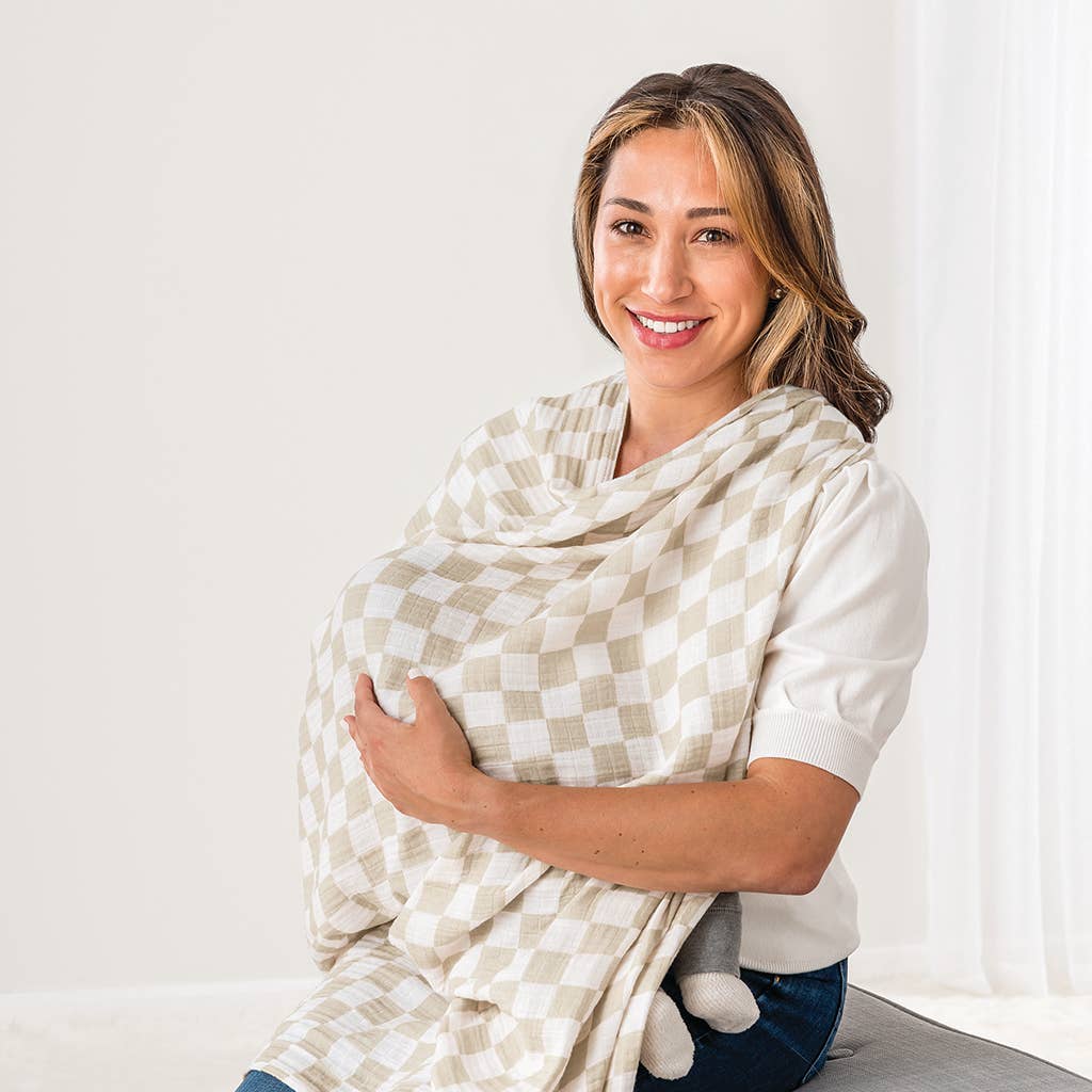 Breastfeeding Boss™: Sage Mudcloth - SPARROW