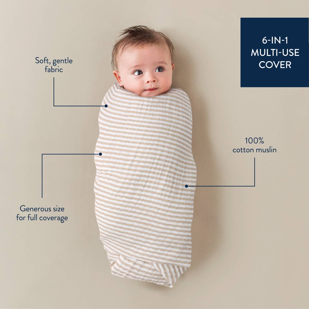 Breastfeeding Boss™: Sage Mudcloth - SPARROW