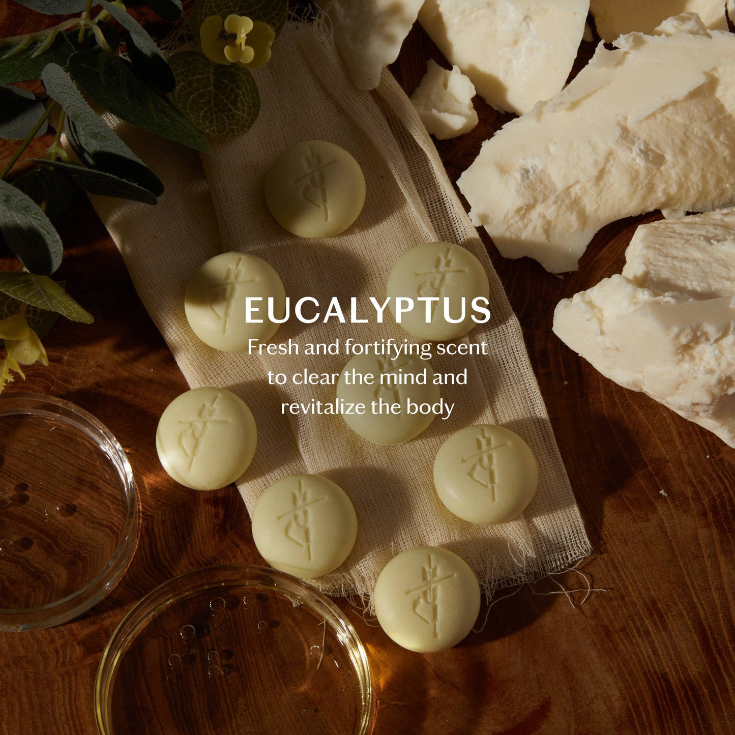 Breathe Pebble | Deep Moisturizing Solid Bath & Shower Oil: Tray of 20 - SPARROW