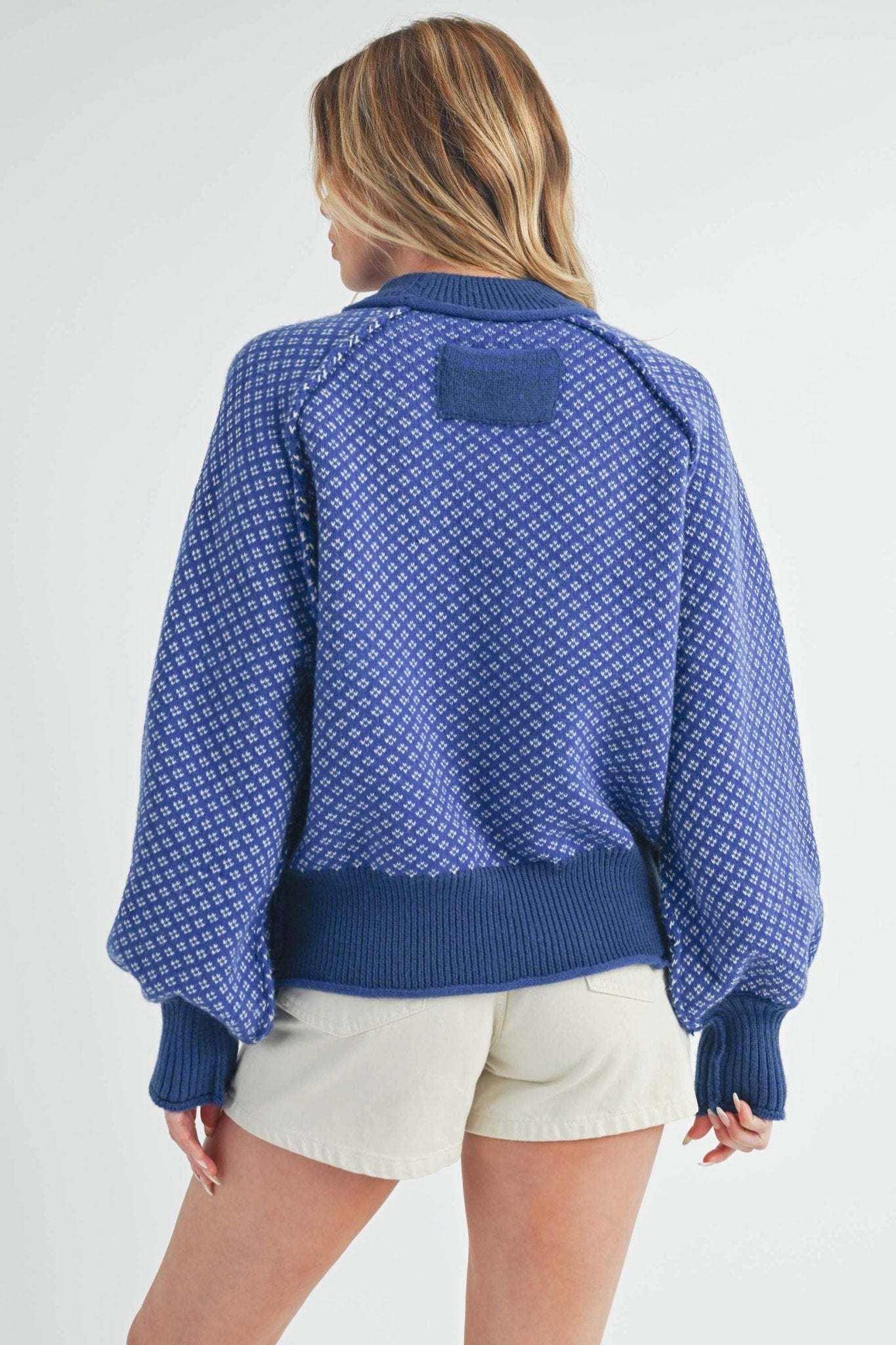 Carter Sweater - Blue - SPARROW