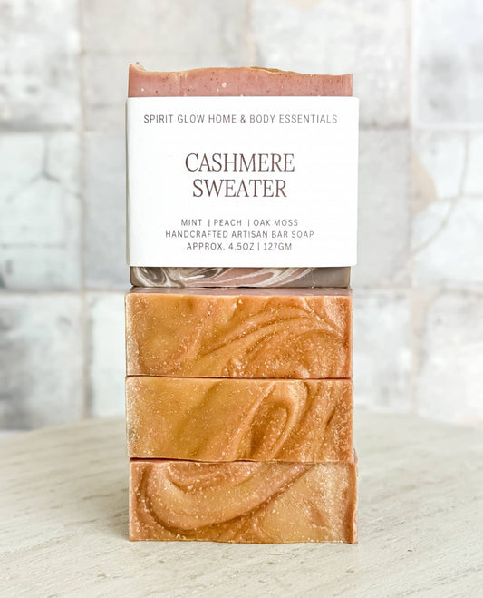 Cashmere Sweater - Handcrafted Artisan Soap Bar - SPARROW