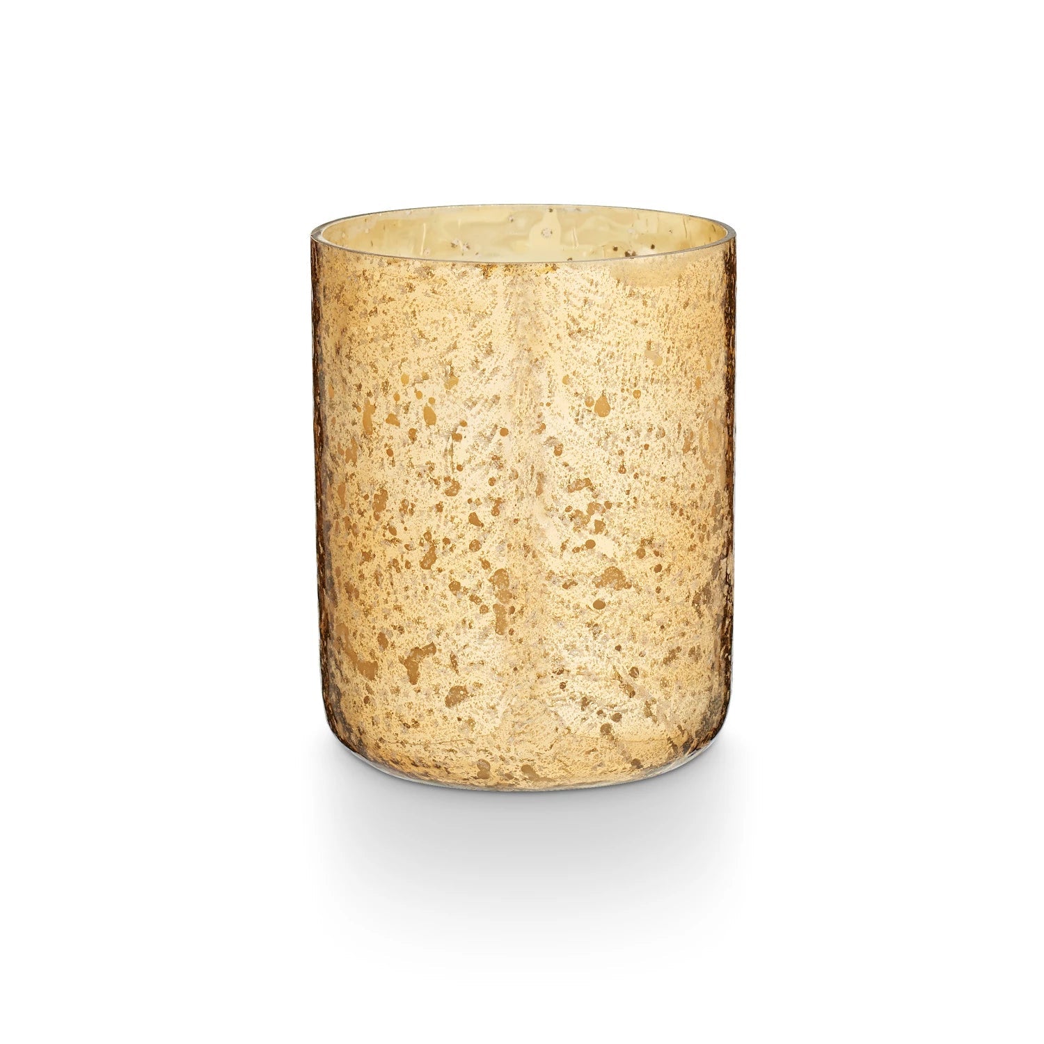 Cassia Clove Small Luxe Sanded Mercury Glass Candle - 9 oz - SPARROW