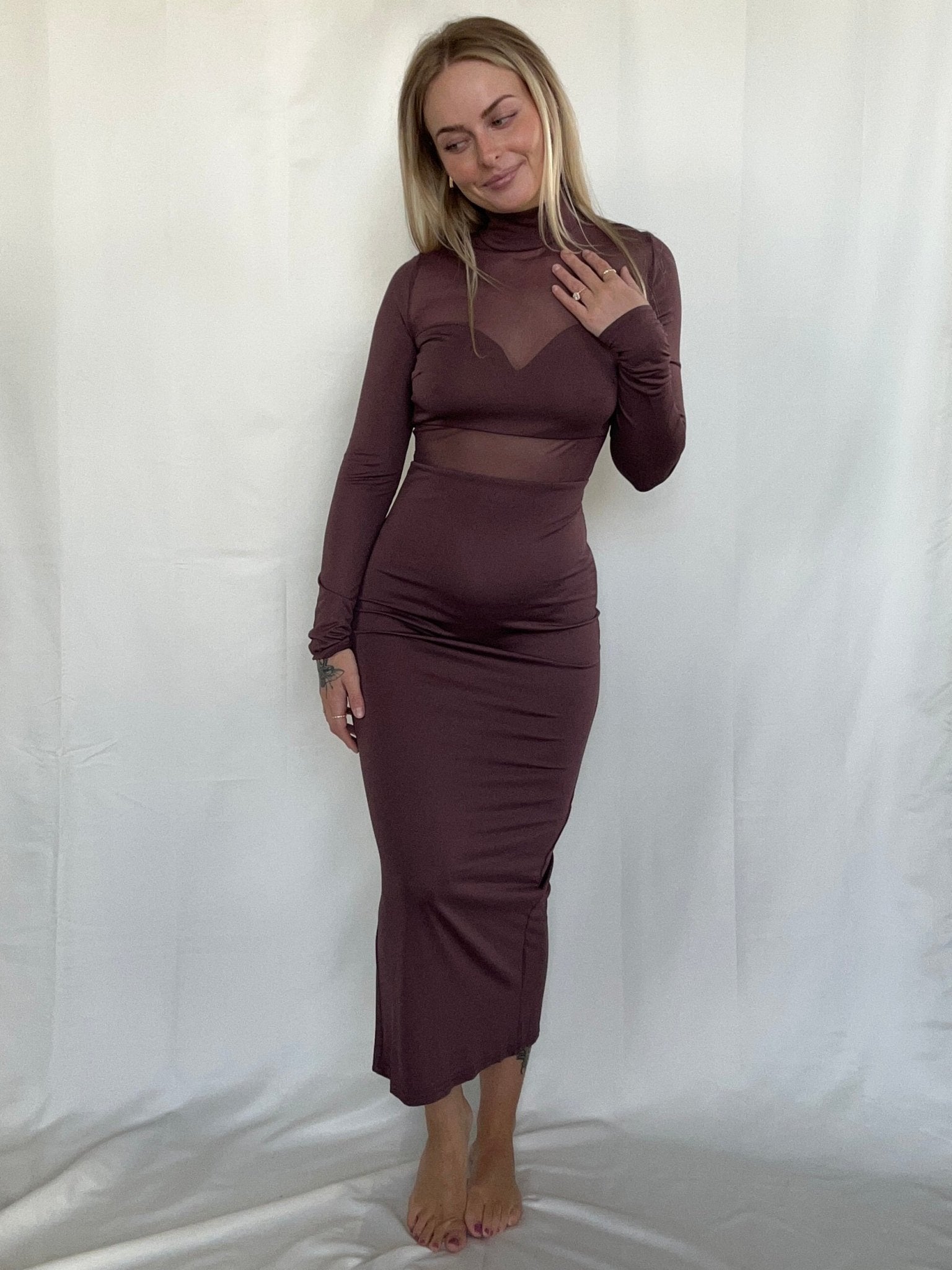 Cassie Midi Dress - SPARROW