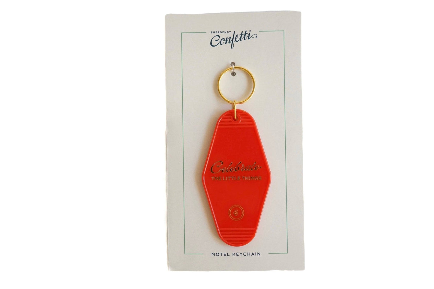 Celebrate the Little Things Keychain - SPARROW
