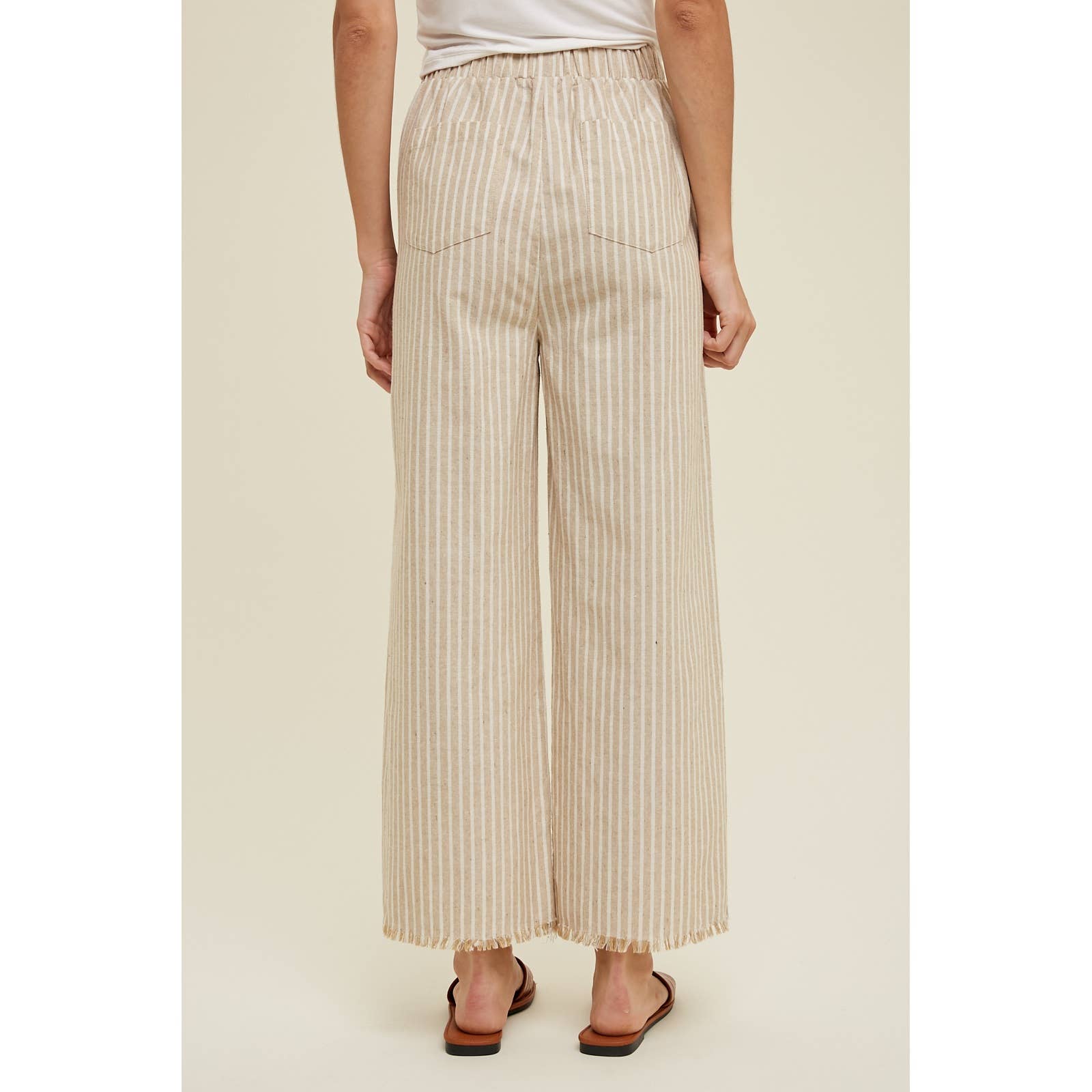 Charles Linen Pants – Taupe - SPARROW