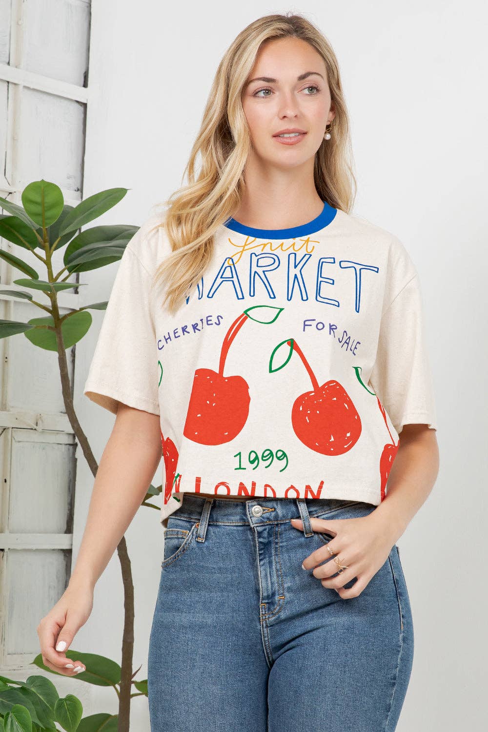 Cherry Market Tee - SPARROW