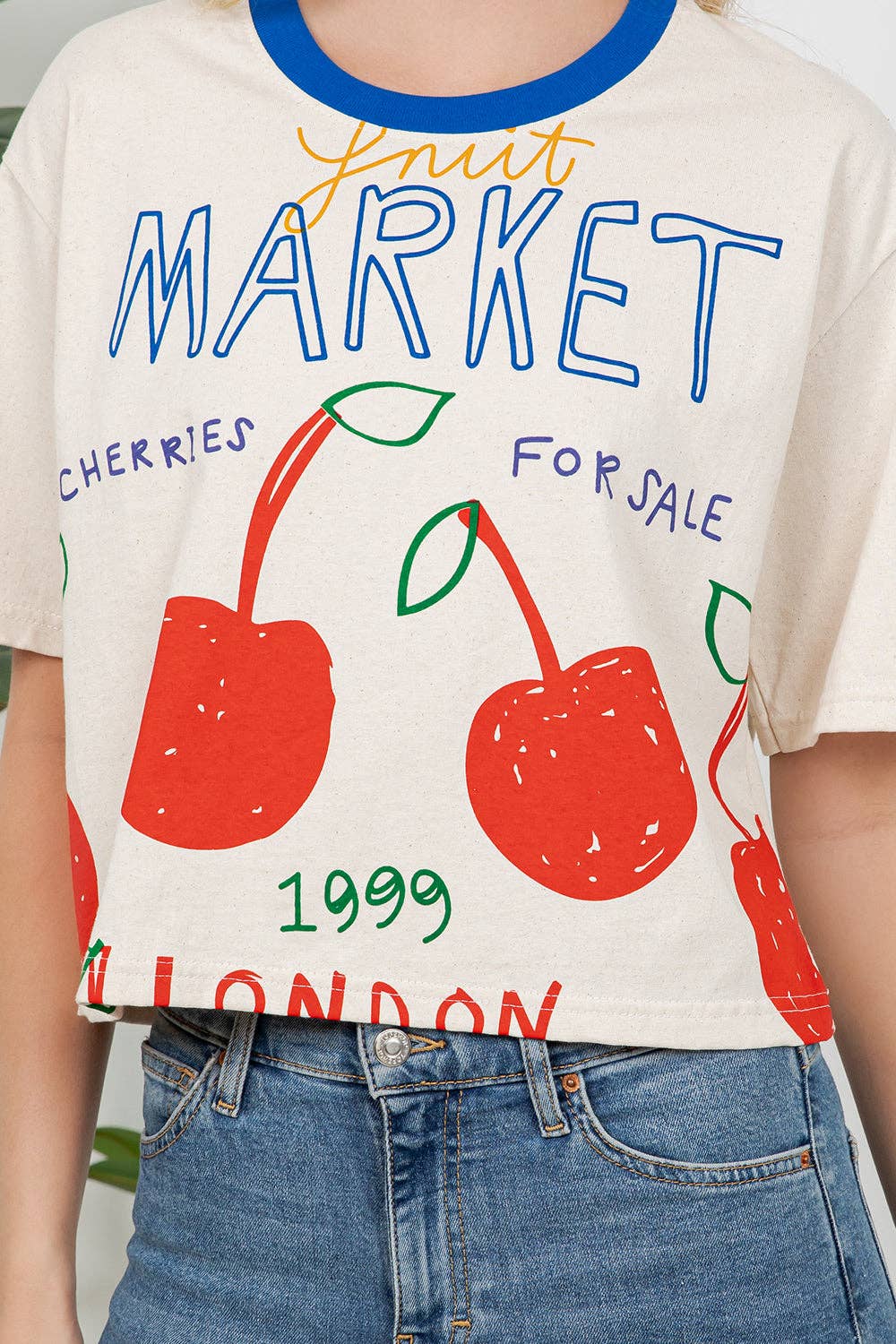 Cherry Market Tee - SPARROW