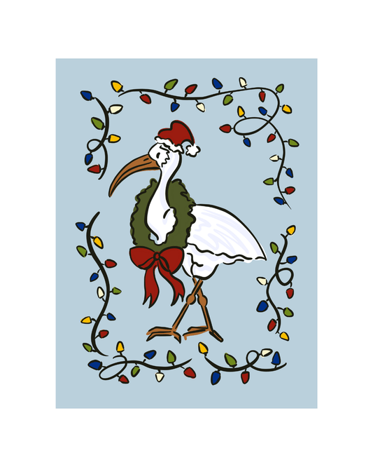 Christmas Ibis Greeting Card - SPARROW