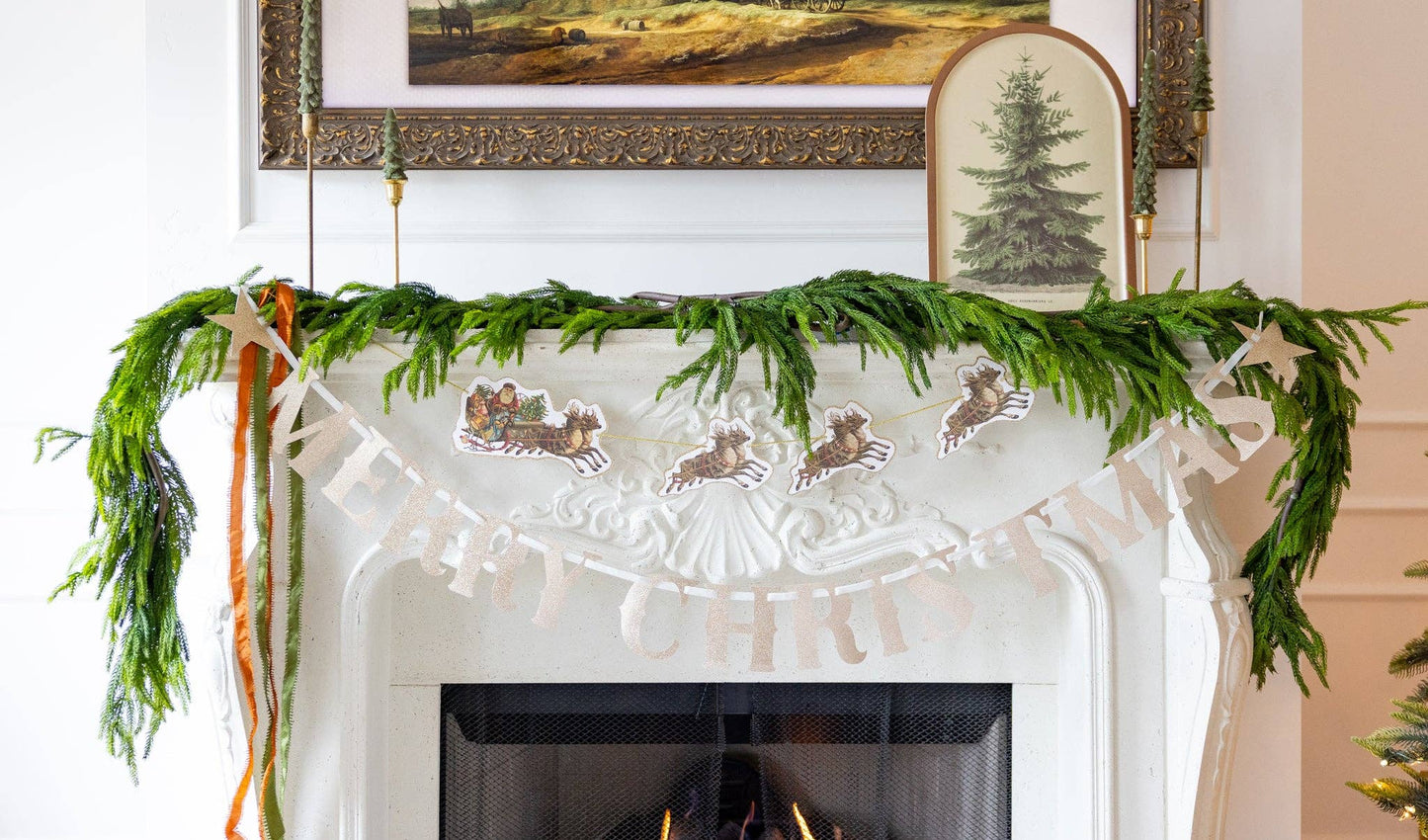 Christmas Tree Bamboo Tray - SPARROW