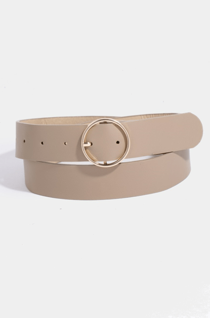 Circle Belt - Toupe - SPARROW