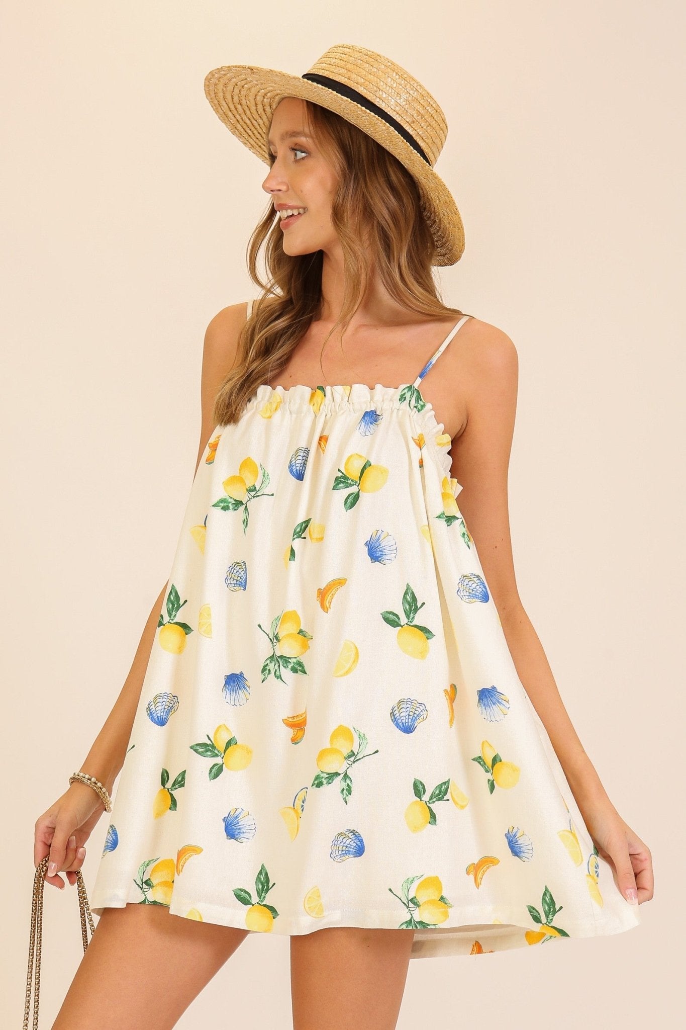 Clara Tie Back Dress - SPARROW