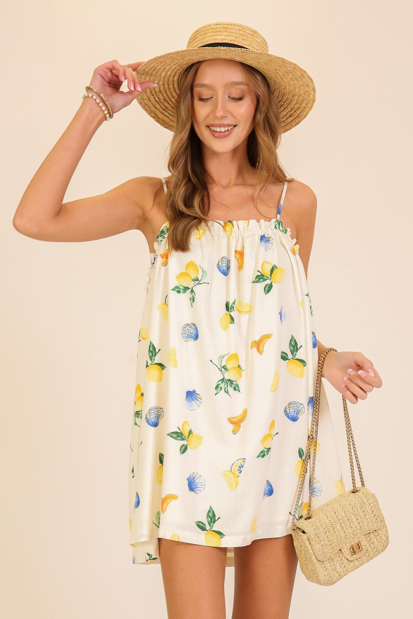Clara Tie Back Dress - SPARROW