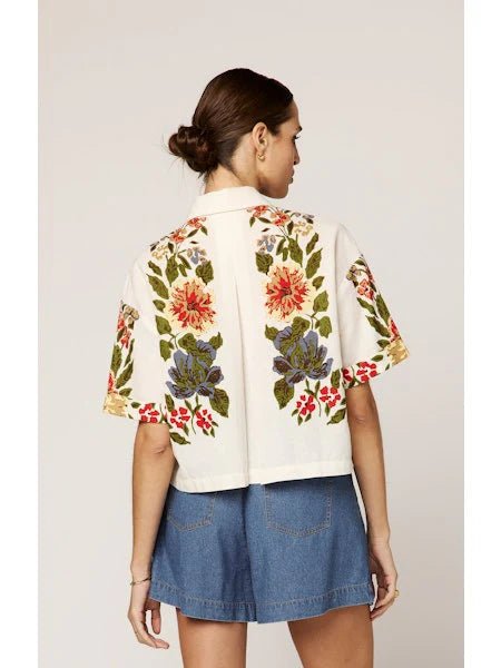 Cleobella Felicity Blouse - SPARROW